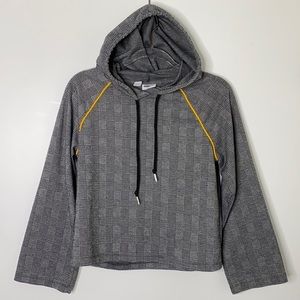 🤩🖤 Houndstooth Plaid Hoodie